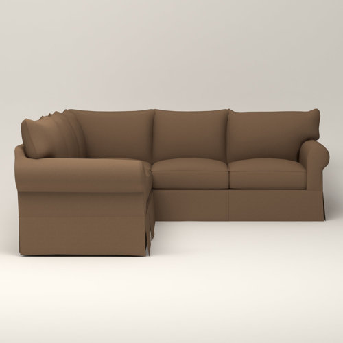 Farmhouse & Rustic Solid Wood Frame Sectional Sofas Birch Lane